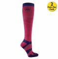 Woof Winter Riding Socks Pack of 2